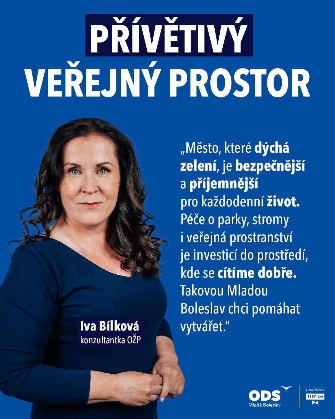 Iva Bílková story graphic
