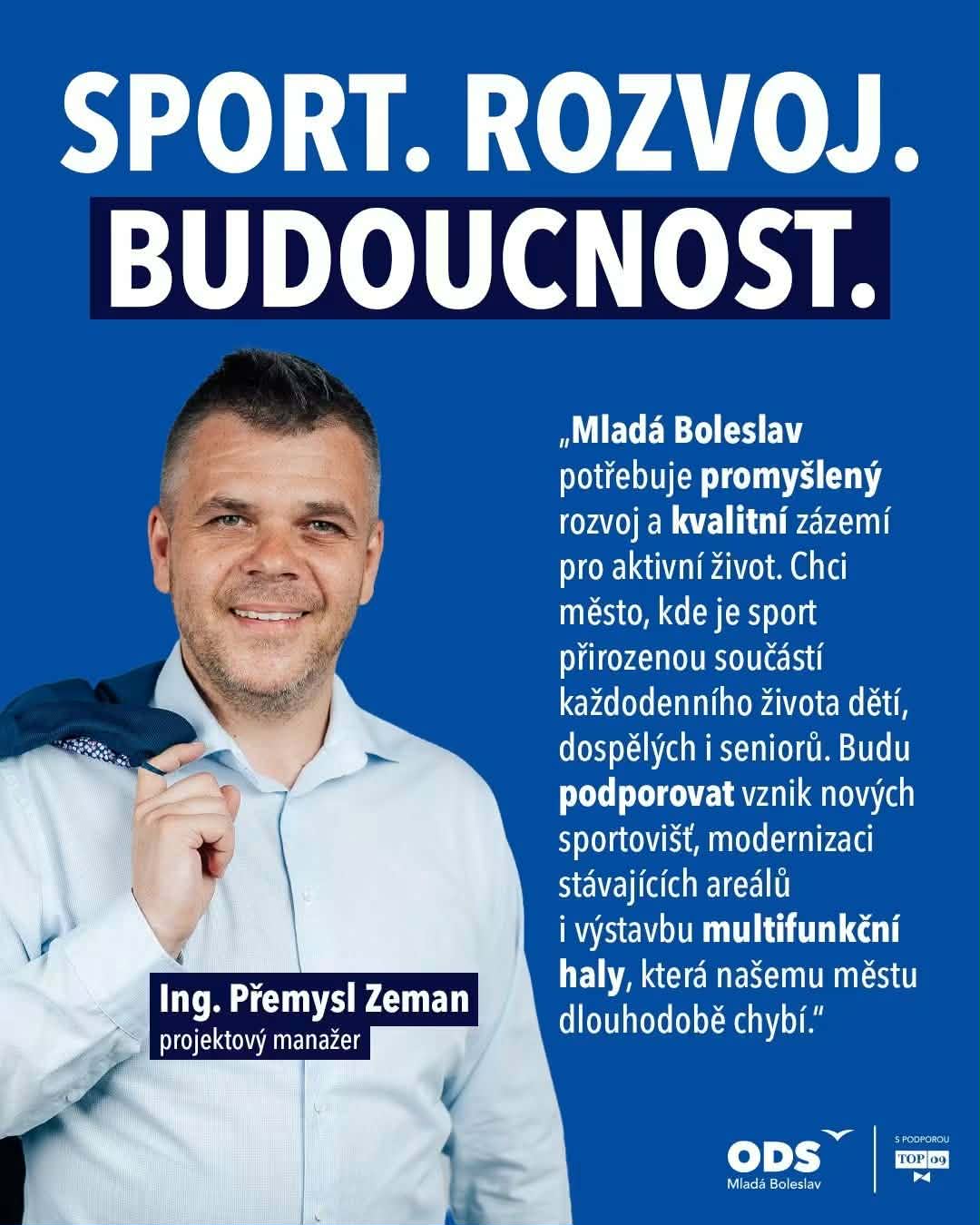 Ing. Přemysl Zeman story graphic