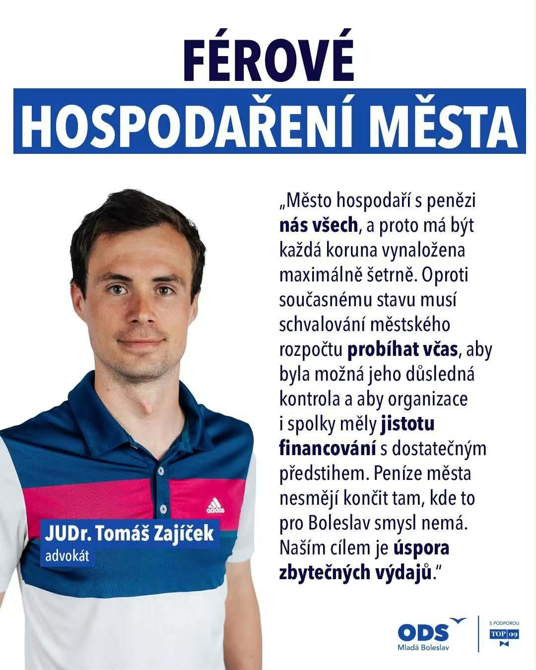 JUDr. Tomáš Zajíček story graphic